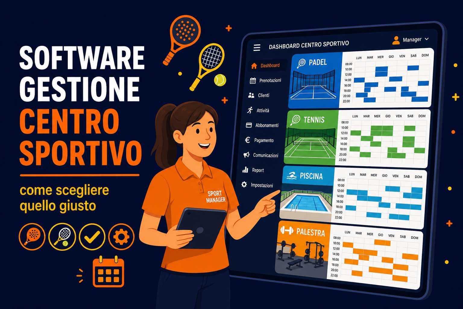 software gestione centro sportivo multisport - guida alla scelta 2026
