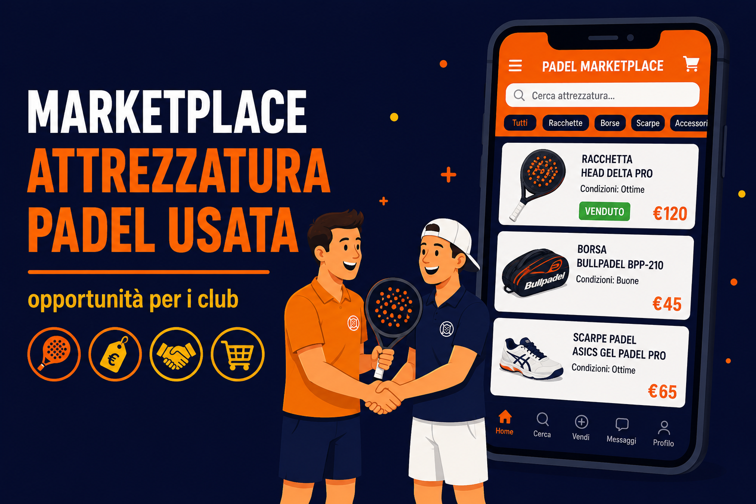 marketplace attrezzatura padel usata - opportunità per i club nel 2026