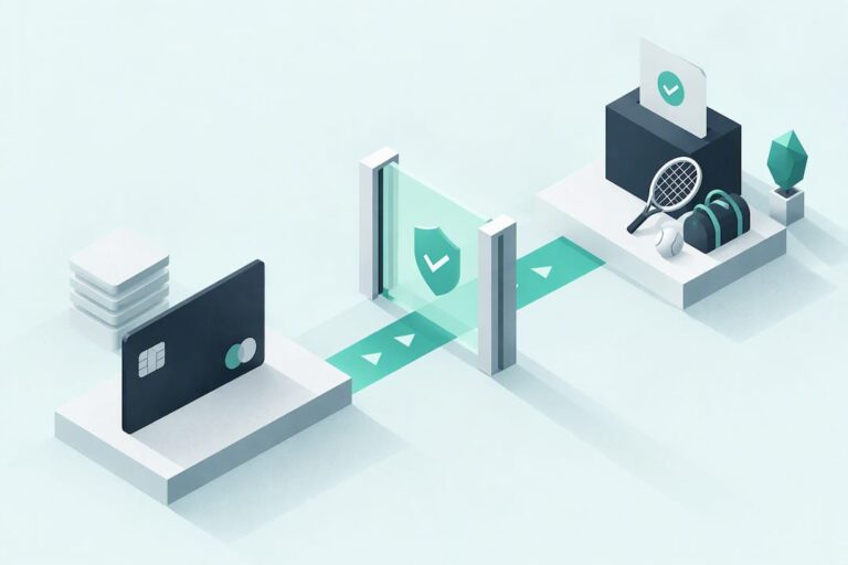 Illustrazione isometrica sulla sicurezza dei pagamenti